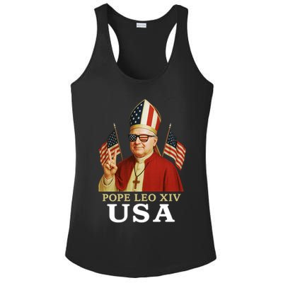 American Pope Leo XIV USA Ladies PosiCharge Competitor Racerback Tank