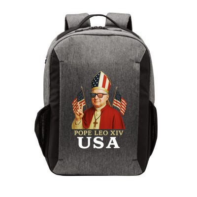 American Pope Leo XIV USA Vector Backpack