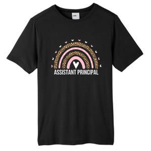 Assistant Principal Leopard Assistant Principals Gift Tall Fusion ChromaSoft Performance T-Shirt