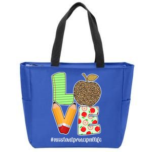 Assistant Principal Life School Assistant Principal Gift Zip Tote Bag