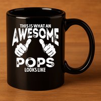 Awesome Pops Looks Like 11oz C Handle Ceramic Mug