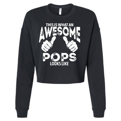 Awesome Pops Looks Like Cropped Pullover Crew
