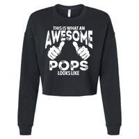 Awesome Pops Looks Like Cropped Pullover Crew