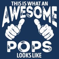 Awesome Pops Looks Like Flat Bill Trucker Hat