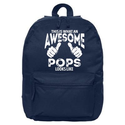 Awesome Pops Looks Like 16 in Basic Backpack