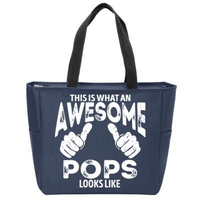 Awesome Pops Looks Like Zip Tote Bag