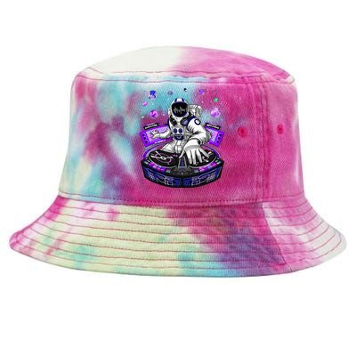 Astronaut Psychedelic Music Dj Psytrance Techno Edm Festival Tie-Dyed Bucket Hat