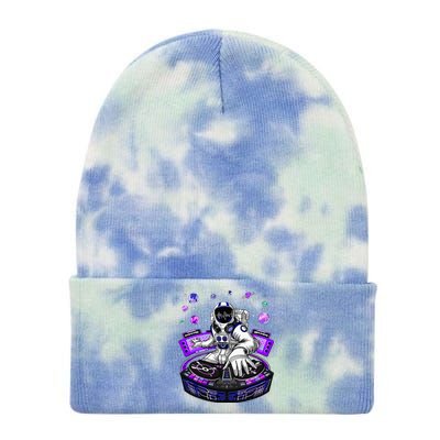 Astronaut Psychedelic Music Dj Psytrance Techno Edm Festival Tie Dye 12in Knit Beanie