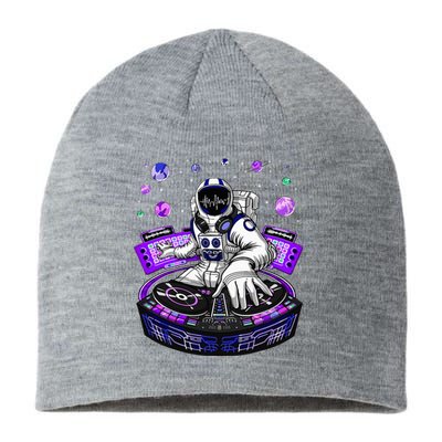 Astronaut Psychedelic Music Dj Psytrance Techno Edm Festival Sustainable Beanie