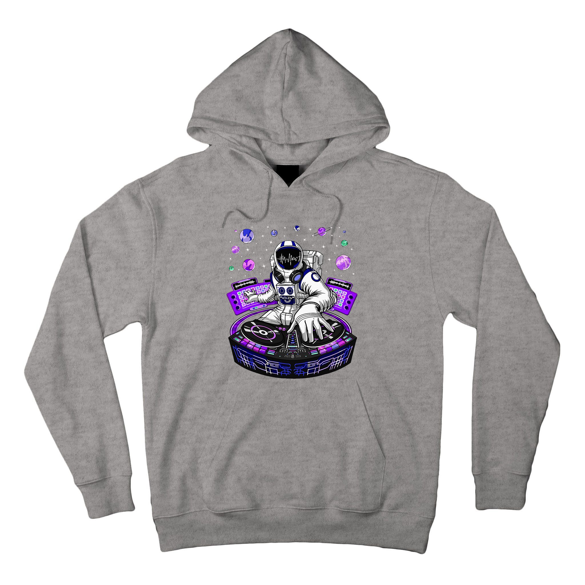 Astronaut Psychedelic Music Dj Psytrance Techno Edm Festival Tall Hoodie