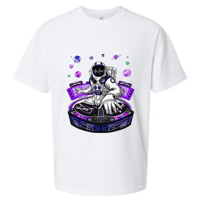Astronaut Psychedelic Music Dj Psytrance Techno Edm Festival Sueded Cloud Jersey T-Shirt