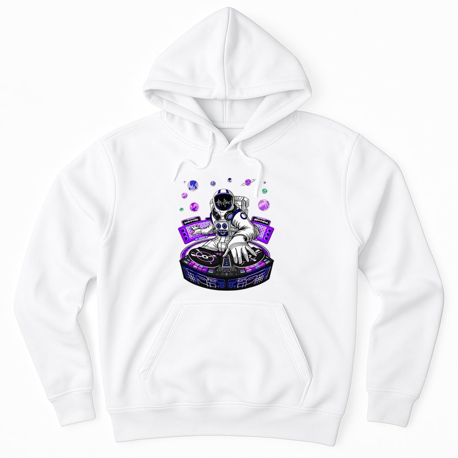 Astronaut Psychedelic Music Dj Psytrance Techno Edm Festival Hoodie