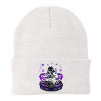 Astronaut Psychedelic Music Dj Psytrance Techno Edm Festival Knit Cap Winter Beanie