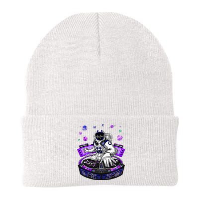 Astronaut Psychedelic Music Dj Psytrance Techno Edm Festival Knit Cap Winter Beanie