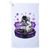 Astronaut Psychedelic Music Dj Psytrance Techno Edm Festival Golf Towel