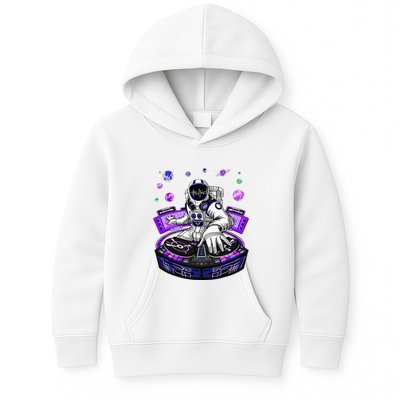Astronaut Psychedelic Music Dj Psytrance Techno Edm Festival Kids Hoodie