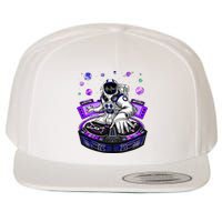 Astronaut Psychedelic Music Dj Psytrance Techno Edm Festival Wool Snapback Cap