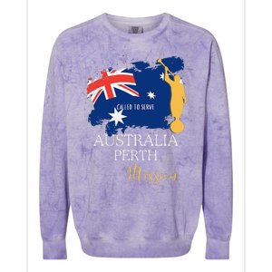 Australia Perth Mormon Lds Mission Missionary Colorblast Crewneck Sweatshirt