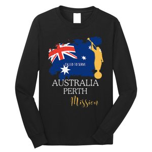 Australia Perth Mormon Lds Mission Missionary Long Sleeve Shirt