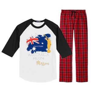 Australia Perth Mormon Lds Mission Missionary Raglan Sleeve Pajama Set