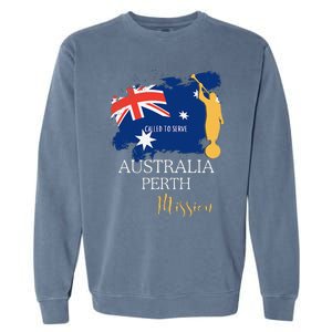 Australia Perth Mormon Lds Mission Missionary Garment-Dyed Sweatshirt