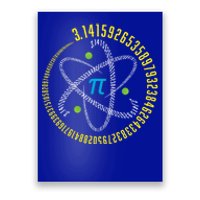 Atom Pi Math Science Stem Gift 3 14 Pi Day Funny Gift Poster