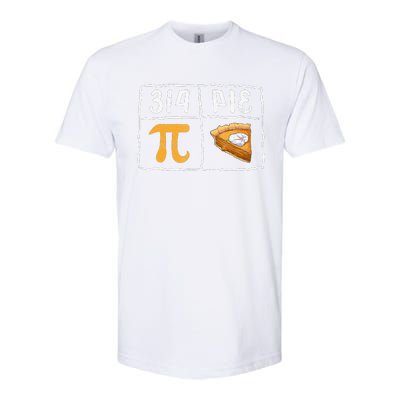 Atom Pi Math Science STEM Gift 3.14 Pi Day Softstyle® CVC T-Shirt