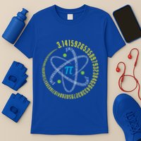 Atom Pi Math Science Stem Gift 3 14 Pi Day Meaningful Gift T-Shirt