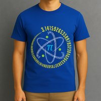 Atom Pi Math Science Stem Gift 3 14 Pi Day Meaningful Gift T-Shirt