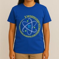 Atom Pi Math Science Stem Gift 3 14 Pi Day Meaningful Gift T-Shirt