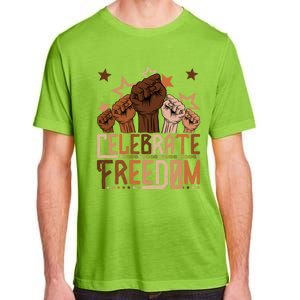 African Pride Melanin Celebrate Black Freedom Day Juneteenth Funny Gift Adult ChromaSoft Performance T-Shirt