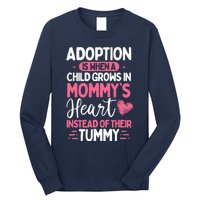 Adopting Parents Mothers Day Mom Foster Mom Adoption Long Sleeve Shirt