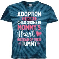 Adopting Parents Mothers Day Mom Foster Mom Adoption Kids Tie-Dye T-Shirt