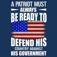 A Patriot Must Always Be Ready To Defend His County Against His Government 16 in Basic Backpack
