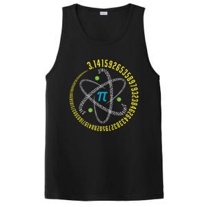 Atom Pi Math Science Stem Gift 3 14 Pi Day Gift PosiCharge Competitor Tank