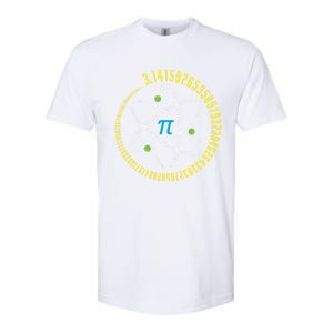 Atom Pi Math Science Stem Gift 3 14 Pi Day Gift Softstyle CVC T-Shirt