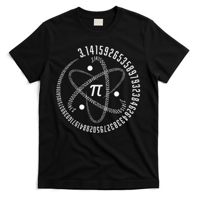 Atom Pi Math Science STEM Gift 3.14 Pi Day T-Shirt