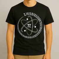 Atom Pi Math Science STEM Gift 3.14 Pi Day T-Shirt