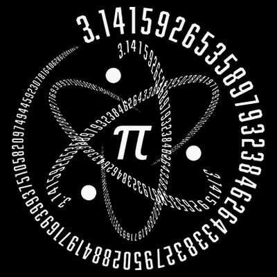 Atom Pi Math Science STEM Gift 3.14 Pi Day T-Shirt