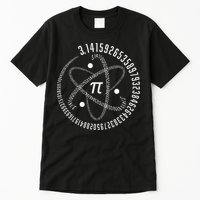 Atom Pi Math Science STEM Gift 3.14 Pi Day Tall T-Shirt