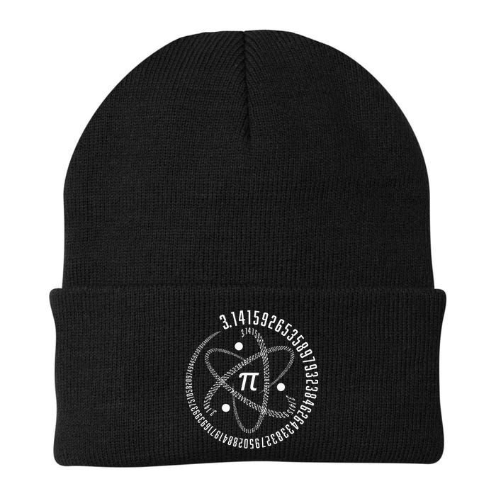 Atom Pi Math Science STEM Gift 3.14 Pi Day Beanie