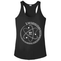 Atom Pi Math Science STEM Gift 3.14 Pi Day Ladies PosiCharge Competitor Racerback Tank