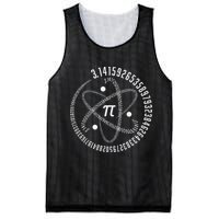 Atom Pi Math Science STEM Gift 3.14 Pi Day Mesh Reversible Basketball Jersey Tank