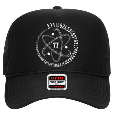 Atom Pi Math Science STEM Gift 3.14 Pi Day Trucker Hat