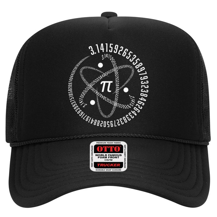 Atom Pi Math Science STEM Gift 3.14 Pi Day Trucker Hat