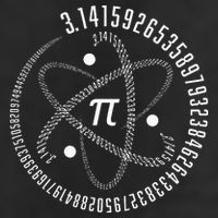 Atom Pi Math Science STEM Gift 3.14 Pi Day Trucker Hat