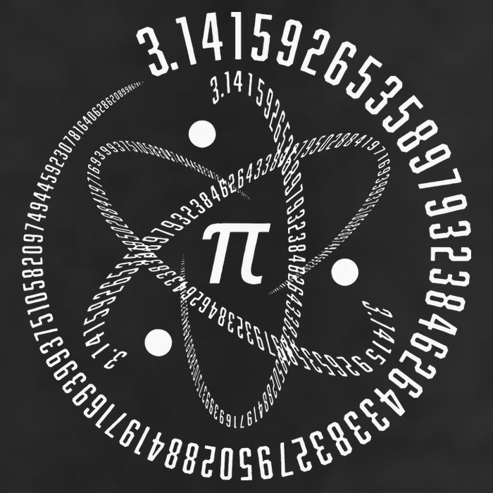 Atom Pi Math Science STEM Gift 3.14 Pi Day Trucker Hat