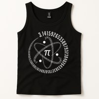 Atom Pi Math Science STEM Gift 3.14 Pi Day Tank Top