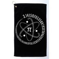 Atom Pi Math Science STEM Gift 3.14 Pi Day Golf Towel