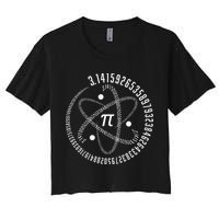 Atom Pi Math Science STEM Gift 3.14 Pi Day Crop Top